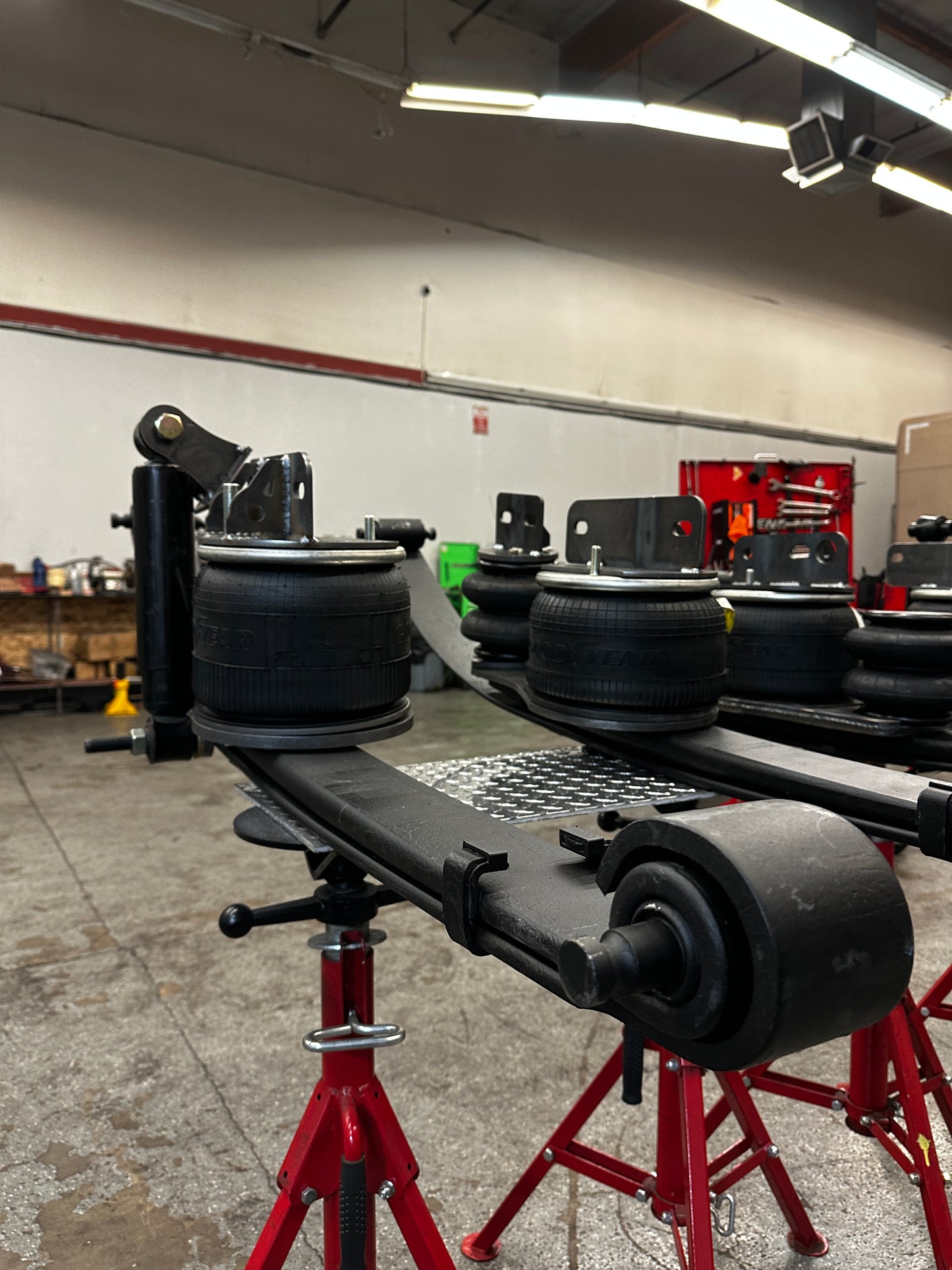 Peterbilt 379 Single air bag kit COMPLETE KIT