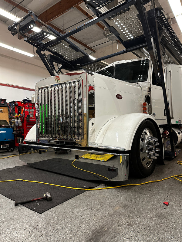 2” Body drop Peterbilt 389 - Hood &Cab drop brackets