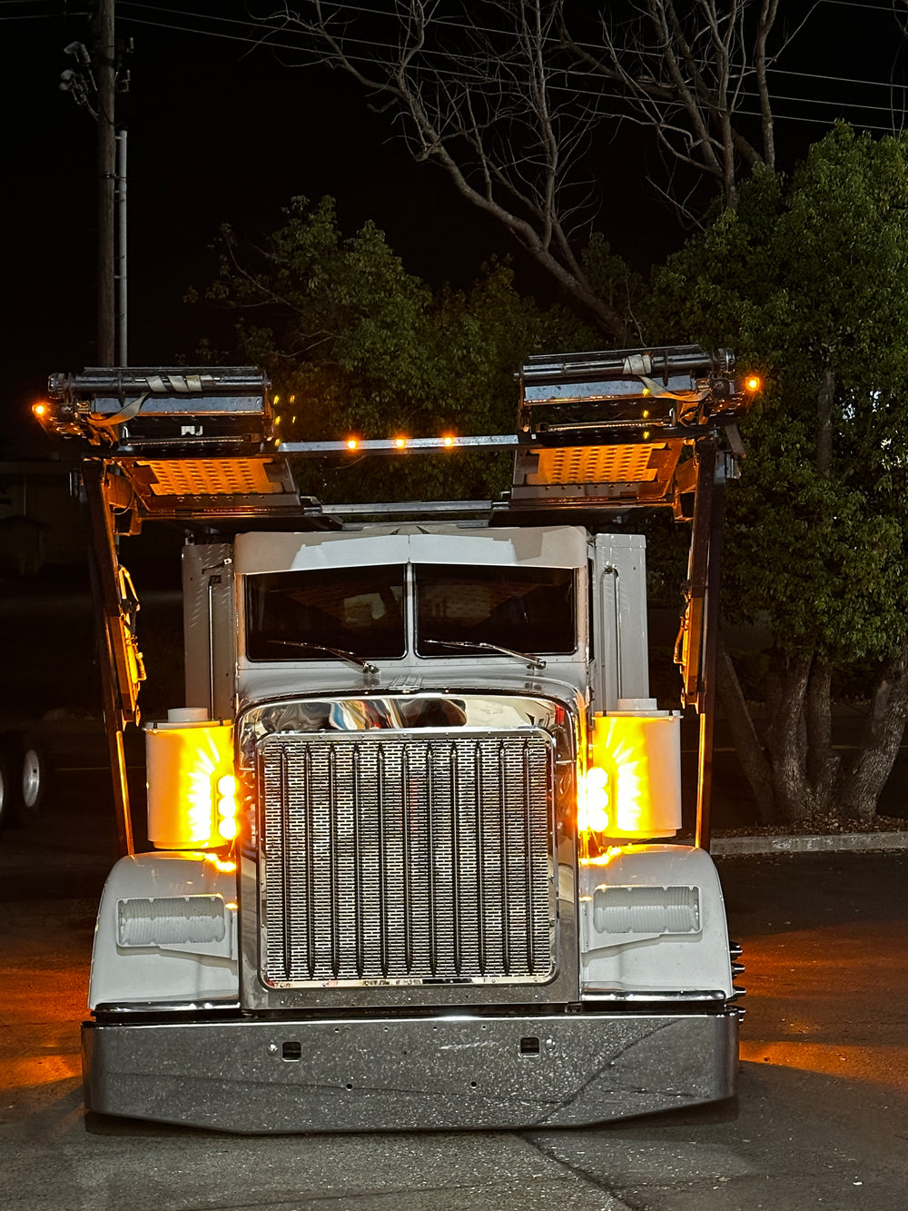 2” Body drop Peterbilt 389 - Hood &Cab drop brackets