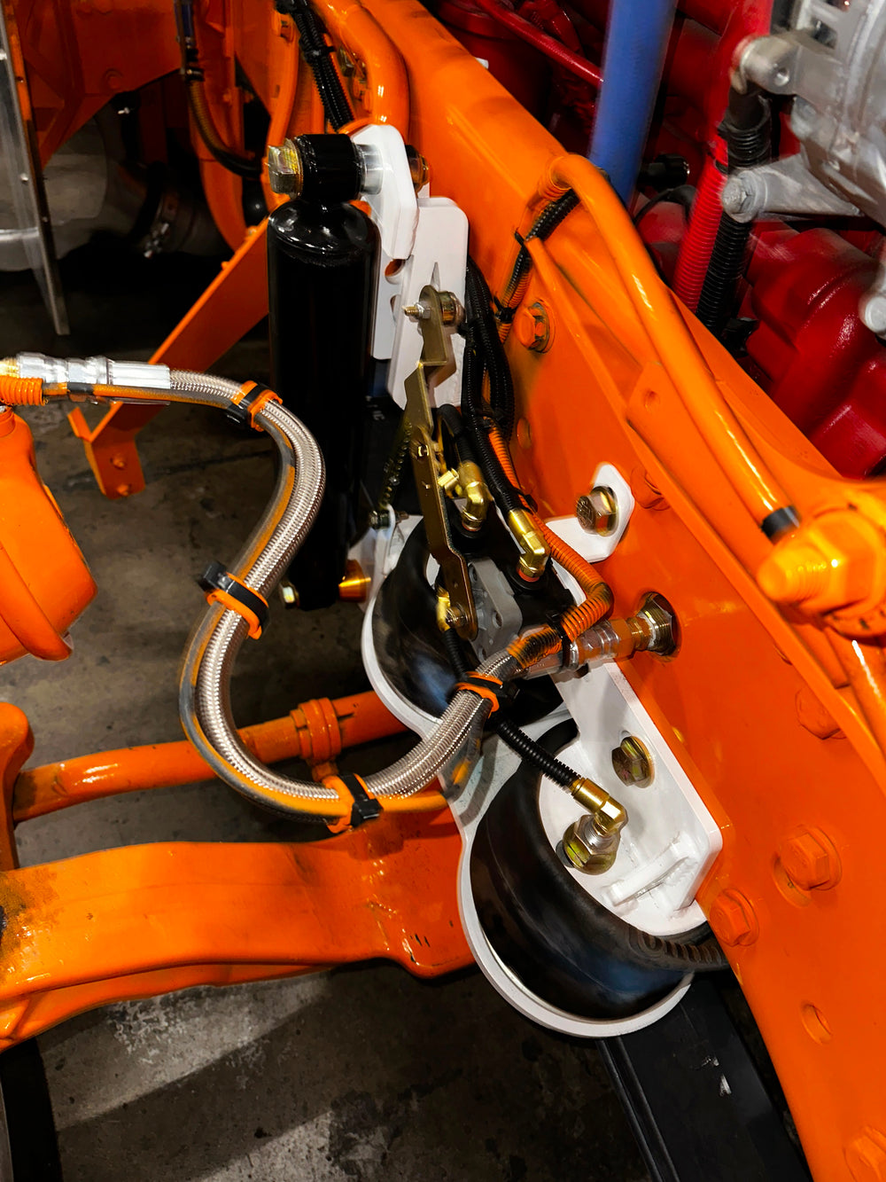 Kenworth W900 4 Bag air ride kit
