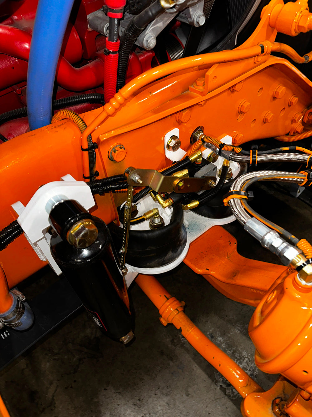 Kenworth W900 4 Bag air ride kit